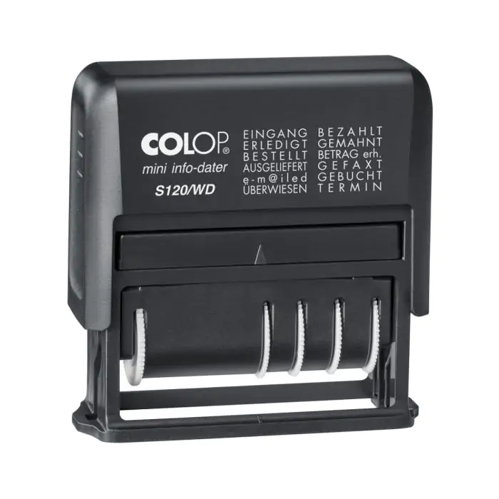 Colop® Mini-Info-Dater S120/WD