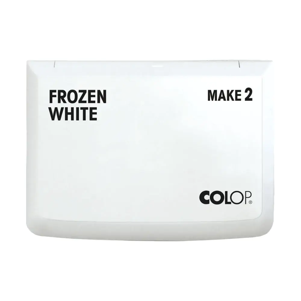 Colop® Stempelkissen MAKE 2 FROZEN WHITE