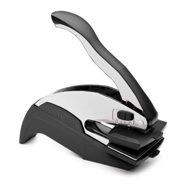 Trodat® Ideal Prägepresse chrom rechteckig - 50x25mm