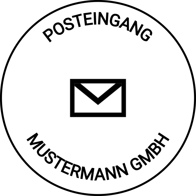 Vorschau der Vorlage Ø25 Posteingang