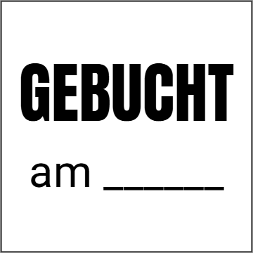 Vorschau der Vorlage 12x12 Gebucht