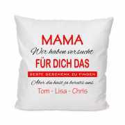 Personalisiertes Kissen MAMA PAPA OMA OPA